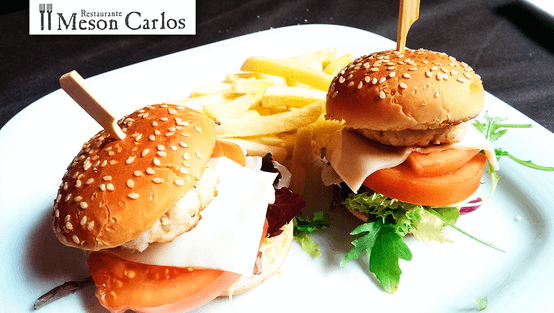 Hamburguesas de carne - Mesón Carlos - Oropesa - Toledo